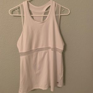 White Soybu Athletic Tank